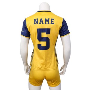 Uniformes de Voleibol Estampados de la Mejor Calidad, Conjuntos de Camiseta y Pantalones Cortos para Equipos Unisex - Ropa al por Mayor, Uniformes de Voleibol Personalizados 100% - Product Image 2