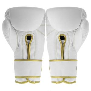 Guantes de boxeo junior de cuero sintético PU de alta calidad 2024, el mejor equipo de entrenamiento para principiantes, cierre de Velcro OEM ODM - Product Image 2