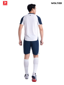 Ensemble de maillots de football personnalisés WOLVES JP de qualité supérieure, col rond, séchage rapide, respirant, impression par transfert thermique, uniforme d'équipe unisexe - Product Image 5