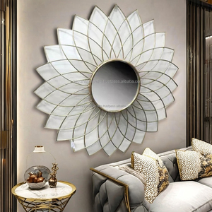 Espejo grande decorativo dorado para pared, espejo montado para salas de estar, dormitorios, pasillos, entradas y baños - Product Image 6