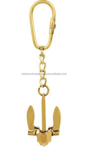 Laiton Pliant Ancre Porte-clés Style Classique Porte-clés Porte-clés Usine En Gros Au Détail De Haute Qualité Fabriqué par Métal À L'étranger - Product Image 4