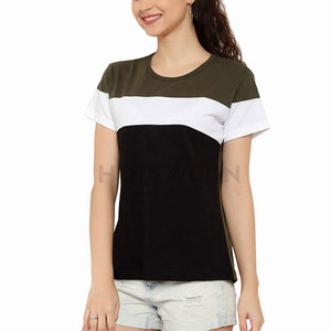 T-shirt pour femme, coupe classique, tissu doux, col rond, haut décontracté pour tous les jours, respirant, léger, parfait pour les voyages - Product Image 4