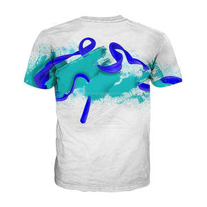 Camiseta de algodón para hombre, informal, de verano, con estampado DTG duradero, manga corta, cuello redondo, informal. - Product Image 6