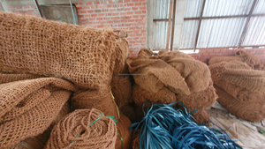 Filet en fibre de coco naturelle biodégradable, norme d'exportation Vietnamienne, géotextile de protection du sol - Product Image 5