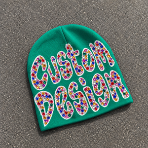Gorro de punto cálido para el día a día, suave y elástico, estilo unisex, con diseño personalizado, para viajes y actividades al aire libre. - Product Image 3