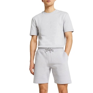 Manches courtes nouvelle couleur T-shirt Shorts ensemble vêtements pour hommes 2 pièces ensemble en gros été nouveaux hommes décontracté Shorts ensembles coton 2025 - Product Image 1