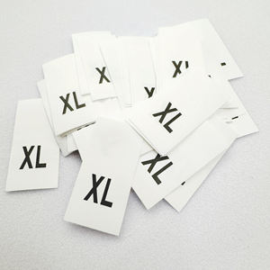 Etiquetas adhesivas personalizadas para cuello trasero para XS a XXXL, etiquetas impermeables a prueba de agua para ropa, etiquetas de tamaño fáciles de aplicar para camisas, uniformes, ropa - Product Image 6