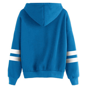 Sweat-shirts d'hiver décontractés pour femmes, en polaire légère, anti-boulochage, respirants, écologiques, coupe-vent, avec logo frontal, couleur unie, hiver - Product Image 4