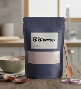 Poudre d'oignon rouge déshydratée de qualité supérieure – Extrait et poudre d'écorce d'oignon biologiques de haute qualité, approvisionnement en vrac à prix compétitif - Product Image 2