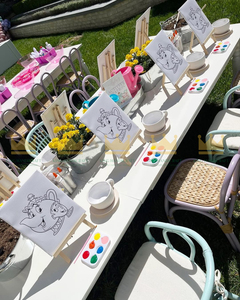Location de chaises en rotin artisanales pour enfants pour mariages, fêtes d'anniversaire, événements, festivals et décoration élégante pour fêtes d'enfants - Product Image 6