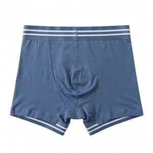 Calzoncillos bóxer transpirables para hombre, de cintura media, talla grande, sin costuras, ropa interior deportiva elástica y cómoda, de fábrica transfronteriza. - Product Image 3