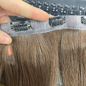 Extensions de cheveux humains vietnamiens à clipser sans couture – Doux et soyeux – Qualité réutilisable - Product Image 1