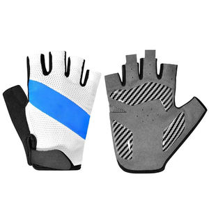 Guantes de Ciclismo de Medio Dedo para Hombre y Mujer, Ligeros, Transpirables, Antideslizantes, con Almohadilla Absorbente de Impactos para Ciclismo de Carretera - Product Image 3