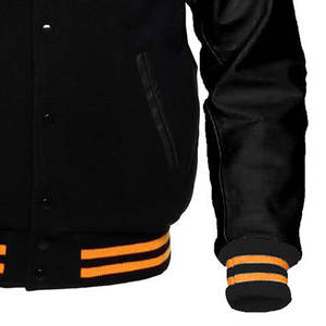 Chaqueta Varsity Personalizada de Alta Calidad al por Mayor para Hombre, Chaqueta de Béisbol con Bordado de Chenilla y Graffiti, Chaqueta Varsity Letterman - Product Image 6