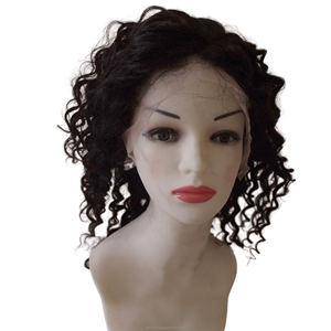 Perruque frontale Deep Wave HD Lace 13x6, 100% bouclée, avec des boucles définies, dentelle respirante, style glamour. - Product Image 2