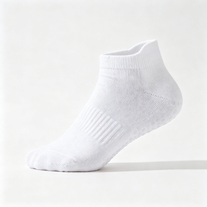 Custom Quick Drying <b>Knee</b> <b>High</b> Running <b>Socks</b> Breathable Cotton Liner Eco-Friendly for Basketball Yoga - Product Image 2