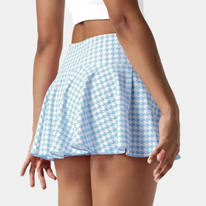 2026 Luxury Breathable Active Wear for Women Custom Logo Tennis Dress Short <b>Skirt</b> Strapless Spandex/Cotton OEM - Product Image 4