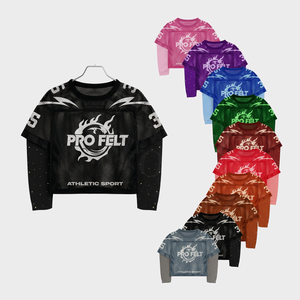 Camiseta Deportiva de Manga Corta 100% Poliéster de Alta Calidad, Transpirable, Estilo Hip Hop, Ligera, Personalizable con Marca, para Hombre - Product Image 1