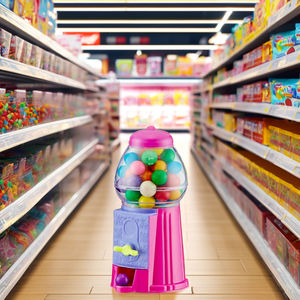 Kwang Hsieh Fantasy Durable Plastic Bulk Candy Dispenser Promotional <b>Sweet</b> Chocolate Bubble Gum Chewing Gum Jelly Bean-Fun Toy - Product Image 1