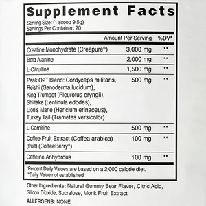Supplément nutritionnel de pré-entraînement sportif boisson énergétique en poudre suppléments de santé pour la <span class=keywords><strong>musculation</strong></span> pas pour les femmes enceintes - Product Image 2