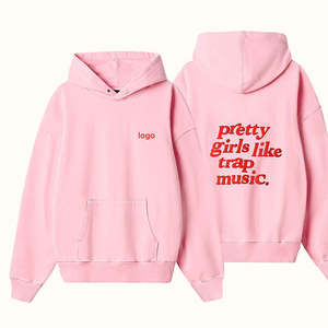 Sweat à capuche unisexe Nesta Sports Premium 100% coton, logo imprimé en relief 3D personnalisé, coupe ample, jogging, fitness, hiver - Product Image 1