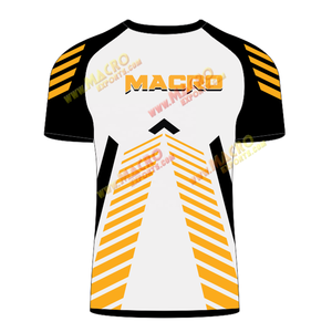 Rashguards personnalisés OEM en polyester et élasthanne imprimés pour MMA, manches courtes, sublimés, pour hommes, toutes saisons - Product Image 3