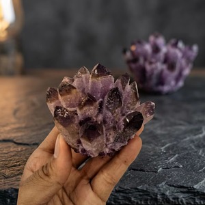 High Quality Natural Amethyst Phantom Quartz <b>Crystal</b> <b>Cluster</b> Specimen Home Decor Wholesale Gift - Product Image 2