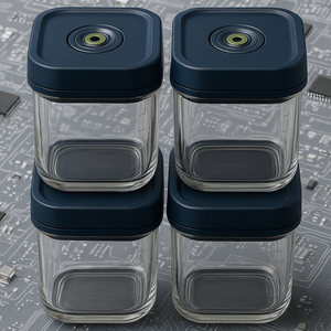 กล่องเก็บของนอร์ดิกแบบสุญญากาศที่ผลิตด้วยการฉีดขึ้นรูปขนาดกะทัดรัด ความจุ 0.6 ลิตร - Product Image 1