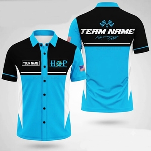 Chemises personnalisées OEM pour personnel de garage, uniformes de travail pour mécaniciens, chemises boutonnées industrielles, vente en gros, chemises personnalisées pour course automobile et moto 2026 - Product Image 3