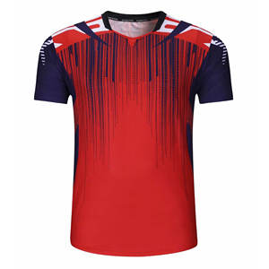 Camiseta de Fútbol de Moda, Transpirable, 100% Poliéster, Manga Corta, Estampado de Rayas y Puntos, Nuevo Diseño, Unisex, Adulto - Product Image 5