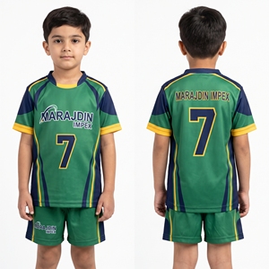 ชุดยูนิฟอร์มรักบี้เด็กแบบสั่งทำพิเศษ ชุดเสื้อและกางเกงรักบี้เยาวชนแบบซับลิเมชั่น ชุดรักบี้ทีมแบบกำหนดเองได้ รับผลิตแบบ OEM ODM ขายส่งจากโรงงาน - Product Image 2