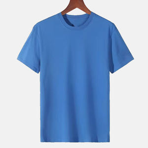 High Quality Men's Clothes Oversized <b>Tshirt</b> 100% Cotton Casual Plus Size Blank T-Shirt for Men - Product Image 2