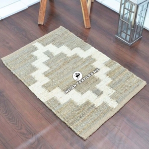 Nouveau design personnalisé taille et conception 100% chanvre jute sisal de qualité supérieure tissé à la main extérieur paillasson tapis anti-dérapant tapis de ITHL - Product Image 4