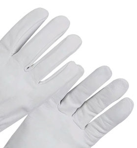Guantes de Trabajo de Piel de Cabra de Buena Calidad, Marca Emboson LD009, Fabricados en China, Antideslizantes, Ligeros, de Dedo Completo, Unisex - Product Image 2