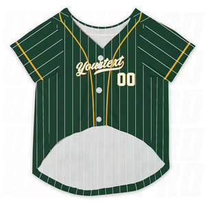 Personalized Dog <b>Baseball</b> Jersey Custom Name Team Number Blue White Pet Shirt for Cats and Dogs Cute Sports Costume Outfit - Product Image 5