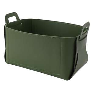 Organisateur de table en cuir pour homme : porte-monnaie, montre, téléphone, pièces de monnaie – Rangement de bureau, organiseur de chevet, idéal pour les voyages - Product Image 1