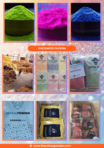 Poudre de Couleur Néon Bio Biodégradable Vibrant 15 Couleurs Variété Nuances Naturelles Thanksgiving Vente Chaude Usage Extérieur En Vrac - Product Image 5