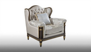 Royal Luxury Solid Teak <b>Wood</b> <b>Sofa</b> Set Classical 5 Seater Carved Fabric Couch Gold Coffee Side Table Living Room Villa Furniture - Product Image 3