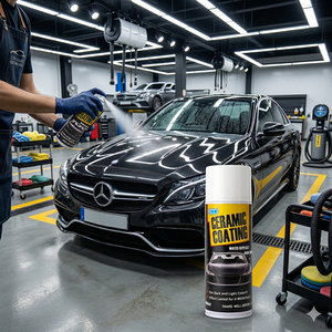 น้ำยาเคลือบเซรามิกสำหรับขัดเงารถยนต์ น้ำยาเคลือบกันน้ำแบบนาโนสำหรับล้างรถ น้ำยาขัดเคลือบสีรถยนต์แบบสเปรย์ - Product Image 1