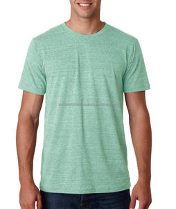 เสื้อยืดไซส์ใหญ่ขายส่ง ผ้าผสมโพลีเอสเตอร์ 65% คอตตอน 35% ลายเฮเธอร์ สำหรับผู้ชาย - Product Image 1