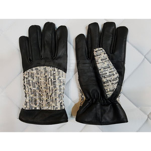 Black Winter Leather <b>Gloves</b> Women High Quality Sheepskin Slim Fit Elegant Wear Custom Made <b>Touchscreen</b> Weather Fashion <b>Gloves</b> - Product Image 2