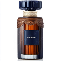 Emballage personnalisé pour flacon de parfum, flacons de parfum noirs, flacons de parfum de qualité, flacons de parfum noirs