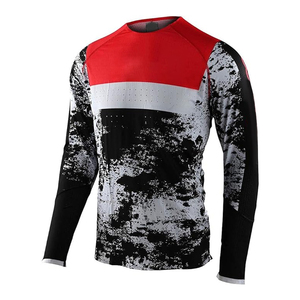 Maillots de course moto personnalisés, motocross, dirt bike, tout-terrain, manches longues, VTT, descente, motocross, maillot de moto - Product Image 1