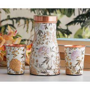 Vasos de Agua de Cobre Duraderos, Artículos de Bebida de Metal de Alta Calidad para Hidratación Diaria, Artículos de Bebida para el Bienestar para Hoteles, Spas y Uso Doméstico - Product Image 5