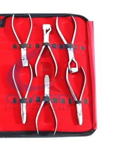CLASTY INSTRUMENTS Ensemble de forceps d'extraction dentaire vétérinaire de précision en acier inoxydable Instruments chirurgicaux manuels Classe I CE - Product Image 4
