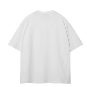 เสื้อยืดโอเวอร์ไซส์ผ้าคอตตอนหนา 240 กรัม ทรงวินเทจ ล้างสีแบบแอซิด พร้อมโลโก้แบบกำหนดเอง  ป้องกันการยับ  สำหรับผู้ชาย  แบบ DTG DTF  ดีไซน์เปล่าสำหรับออกแบบเอง - Product Image 2