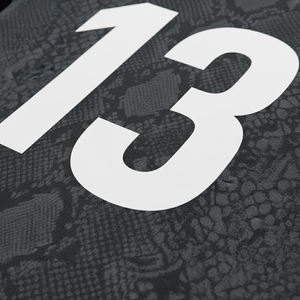 Ensemble d'uniformes de football personnalisés noirs à manches longues, 100 % polyester, maillot et short de football par sublimation, tenues d'entraînement pour hommes - Product Image 5