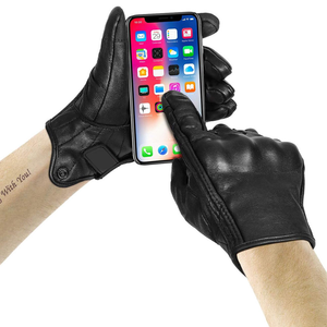 Gants de moto haut de gamme compatibles écran tactile, gants de protection pour la conduite, fourniture ODM/OEM, personnalisation de la marque pour les marchés et les marques d'exportation - Product Image 2