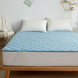 Premium Home 4 Corner Elastic Mattress Protector Stretch Corner Bands Knitted Soft Fabric Eco-Friendly Breathable Machine - Product Image 5