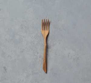 Juego de Tenedores de Madera Natural de Alta Calidad con Mango Largo, Hechos a Mano, Reutilizables, para una Cocina y Comedor Ecológicos - Product Image 5